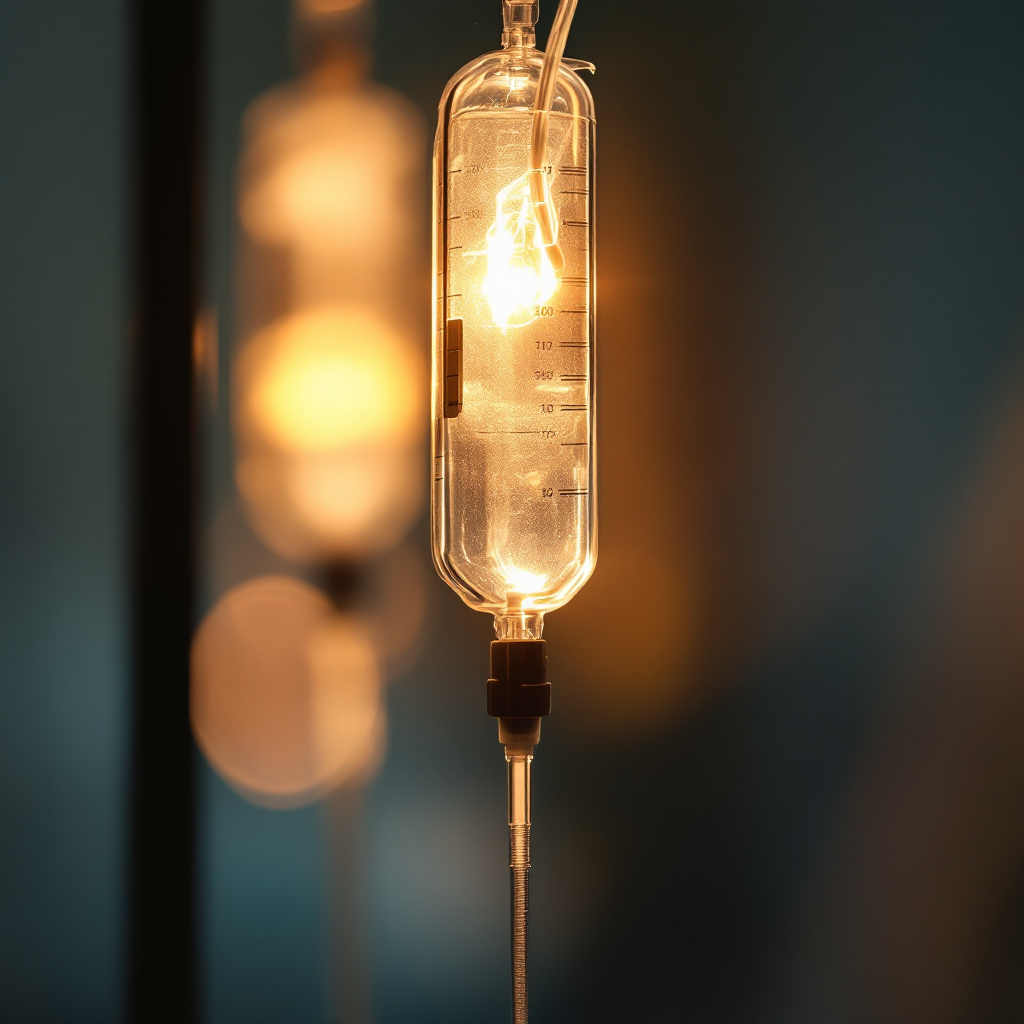 Ketamine therapy drip